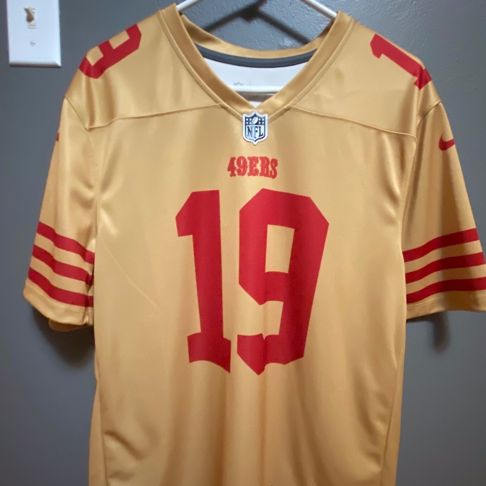 49ers Deebo Samuel Nike on Field Jersey.   Mens Large